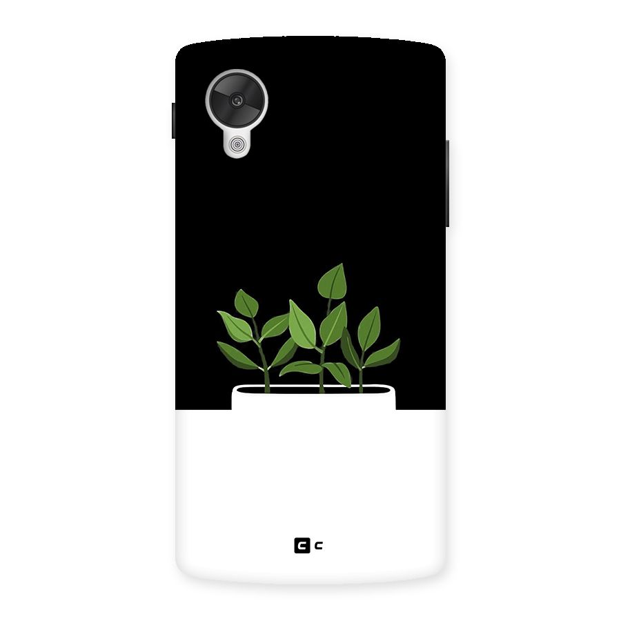 Beautiful Plant Pot Minimalistic Back Case for Google Nexus 5