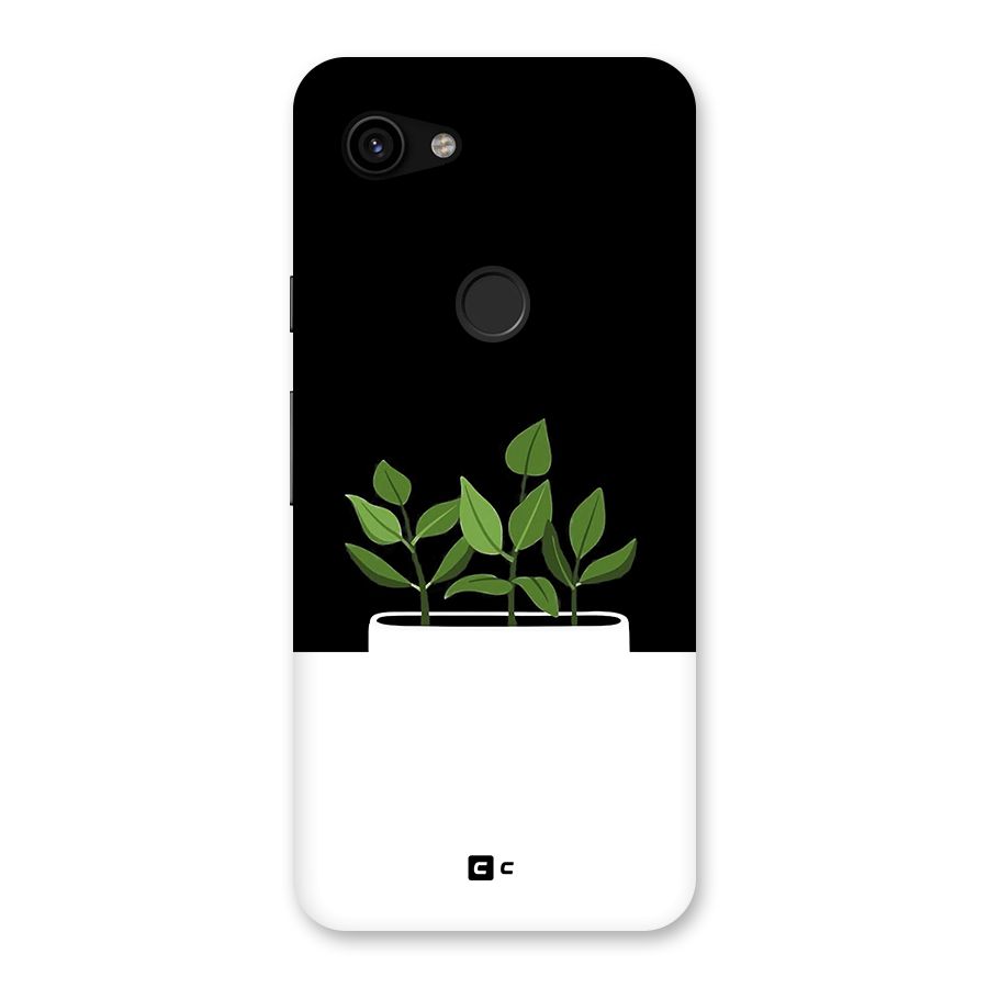 Beautiful Plant Pot Minimalistic Back Case for Google Pixel 3a