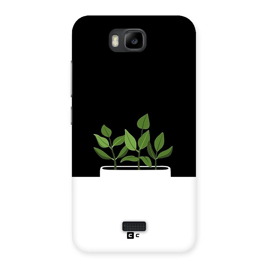 Beautiful Plant Pot Minimalistic Back Case for Honor Bee