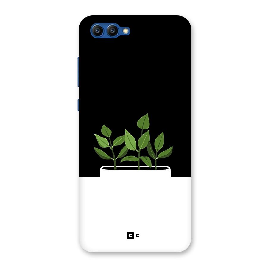 Beautiful Plant Pot Minimalistic Back Case for Honor View 10