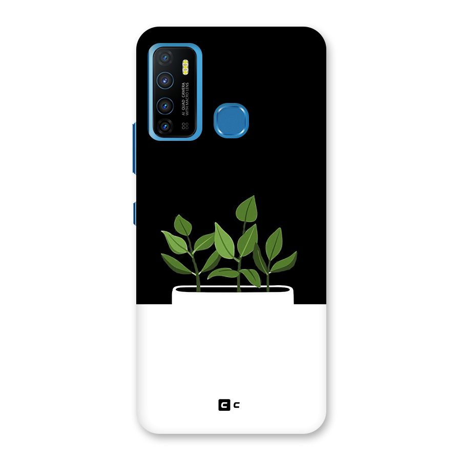 Beautiful Plant Pot Minimalistic Back Case for Infinix Hot 9