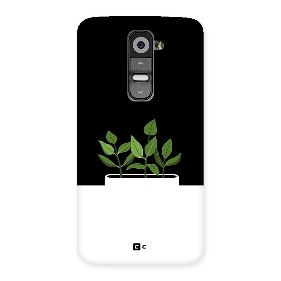 Beautiful Plant Pot Minimalistic Back Case for LG G2