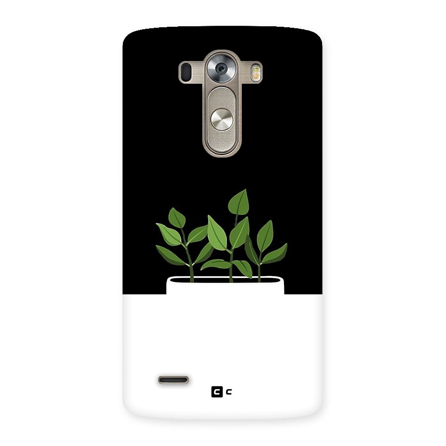 Beautiful Plant Pot Minimalistic Back Case for LG G3