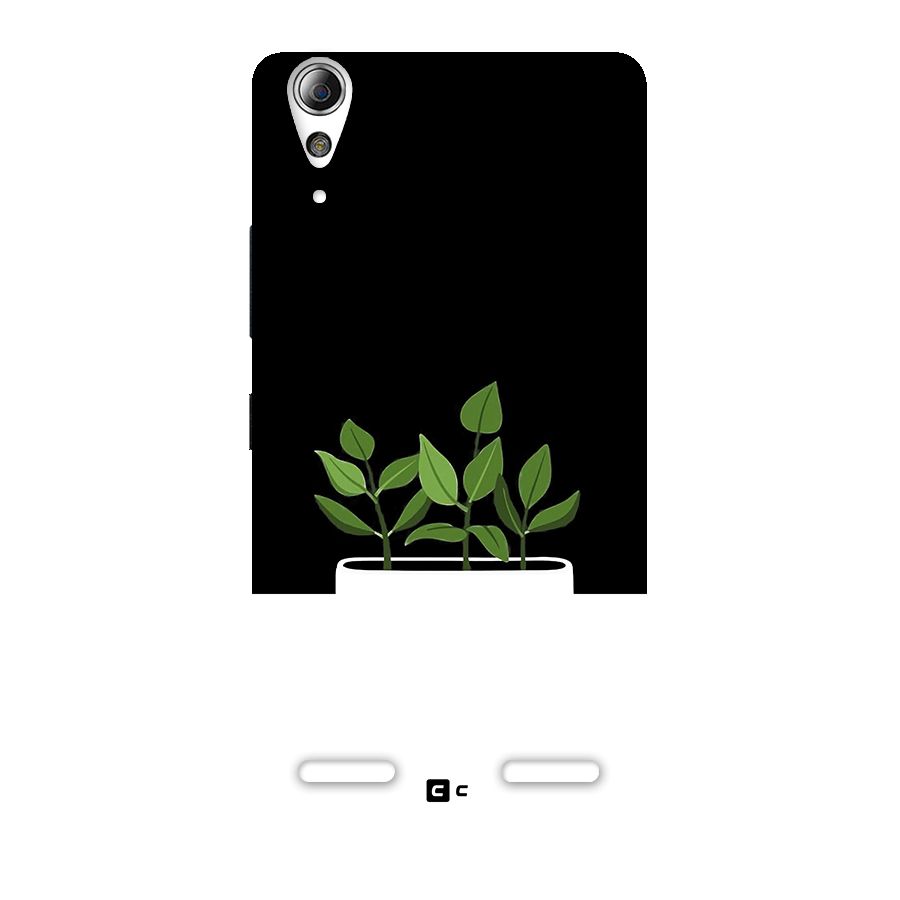 Beautiful Plant Pot Minimalistic Back Case for Lenovo A6000 Plus