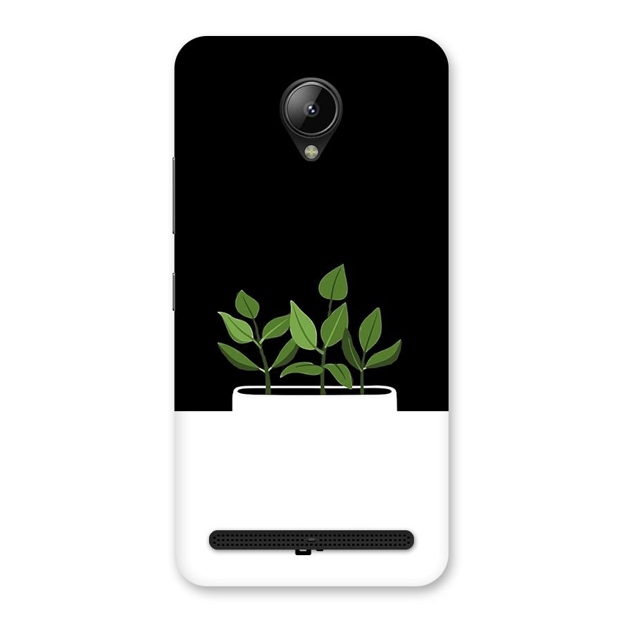 Beautiful Plant Pot Minimalistic Back Case for Lenovo C2