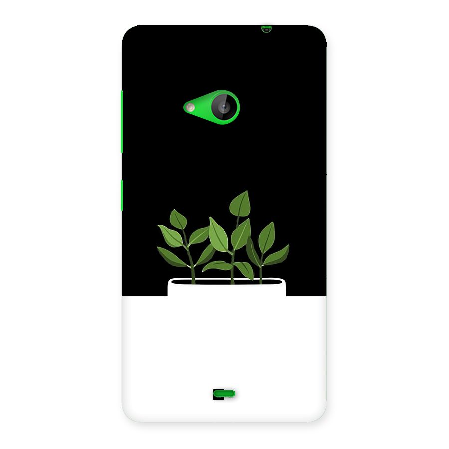 Beautiful Plant Pot Minimalistic Back Case for Lumia 535