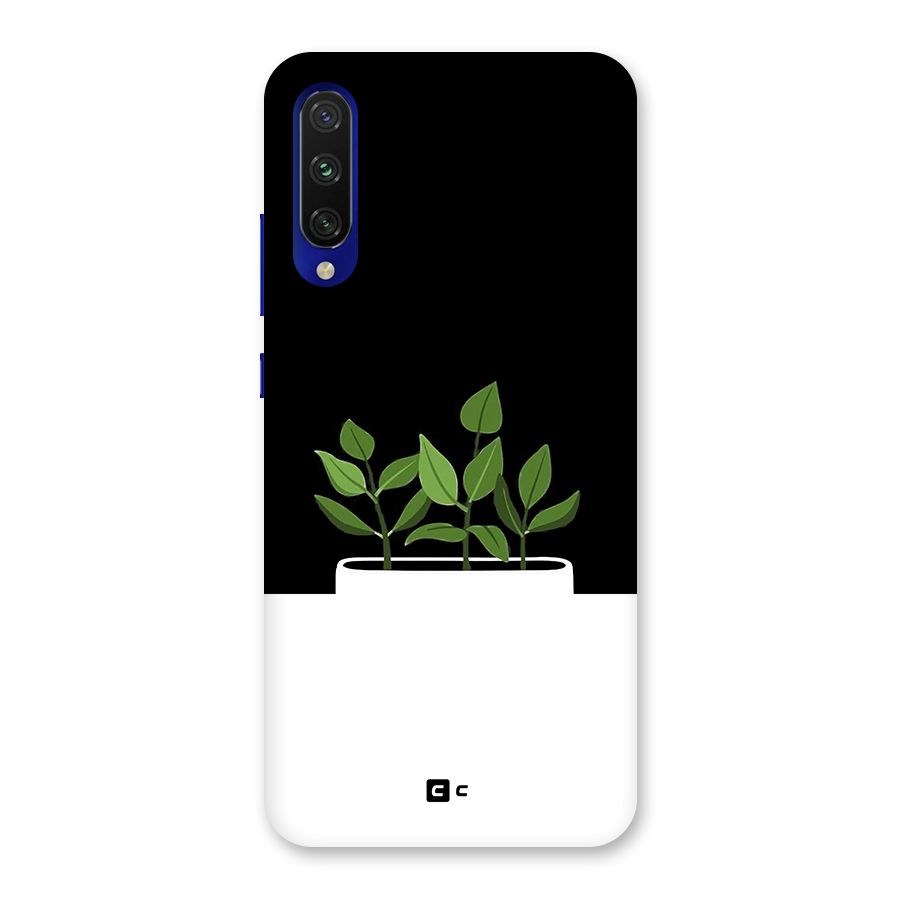 Beautiful Plant Pot Minimalistic Back Case for Mi A3