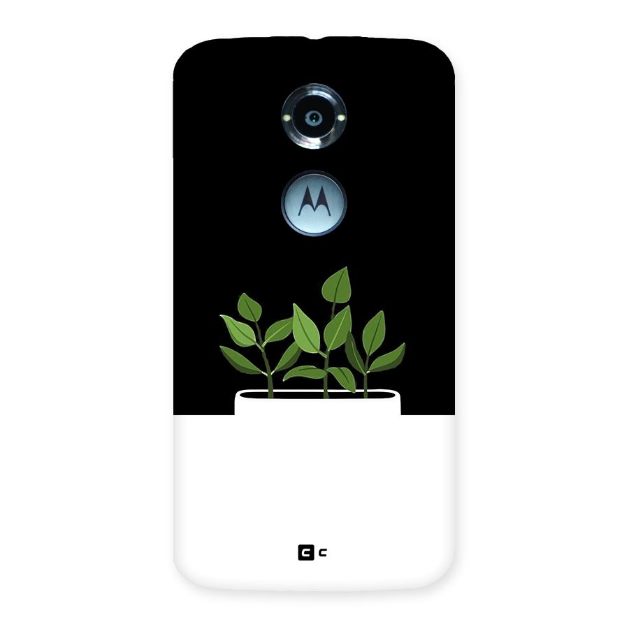 Beautiful Plant Pot Minimalistic Back Case for Moto X2