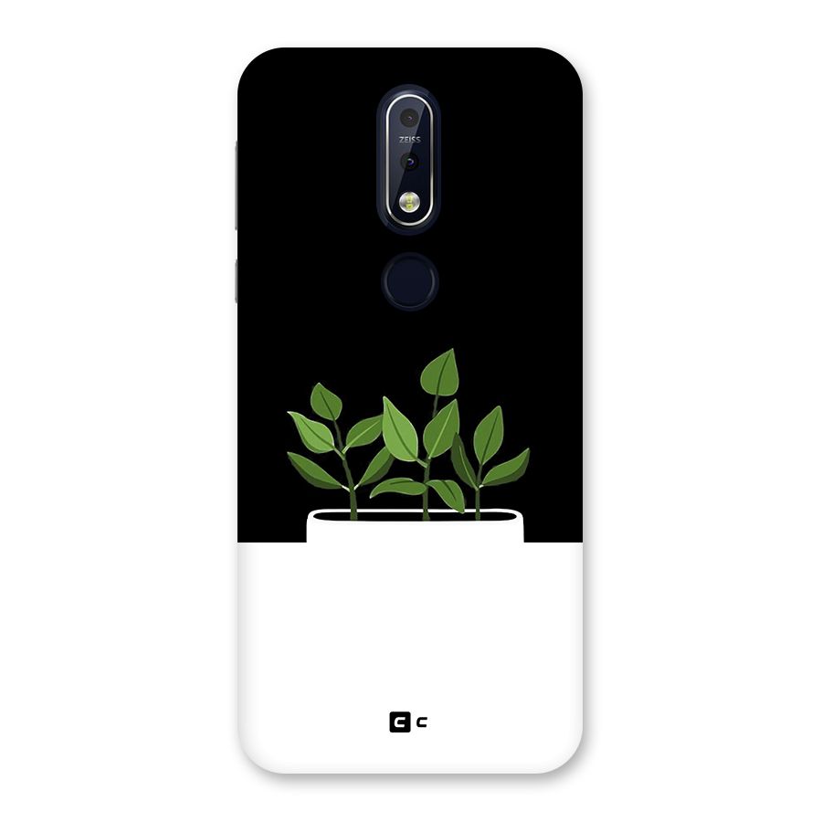 Beautiful Plant Pot Minimalistic Back Case for Nokia 7.1