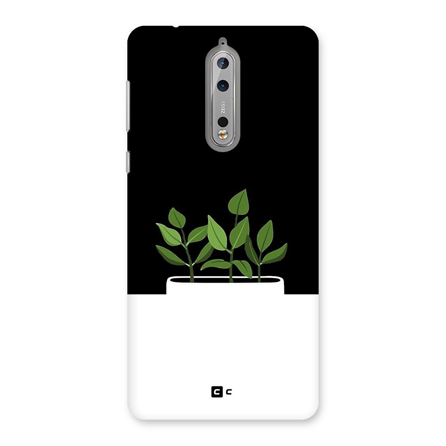 Beautiful Plant Pot Minimalistic Back Case for Nokia 8