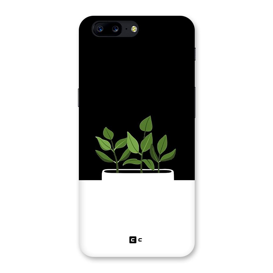 Beautiful Plant Pot Minimalistic Back Case for OnePlus 5