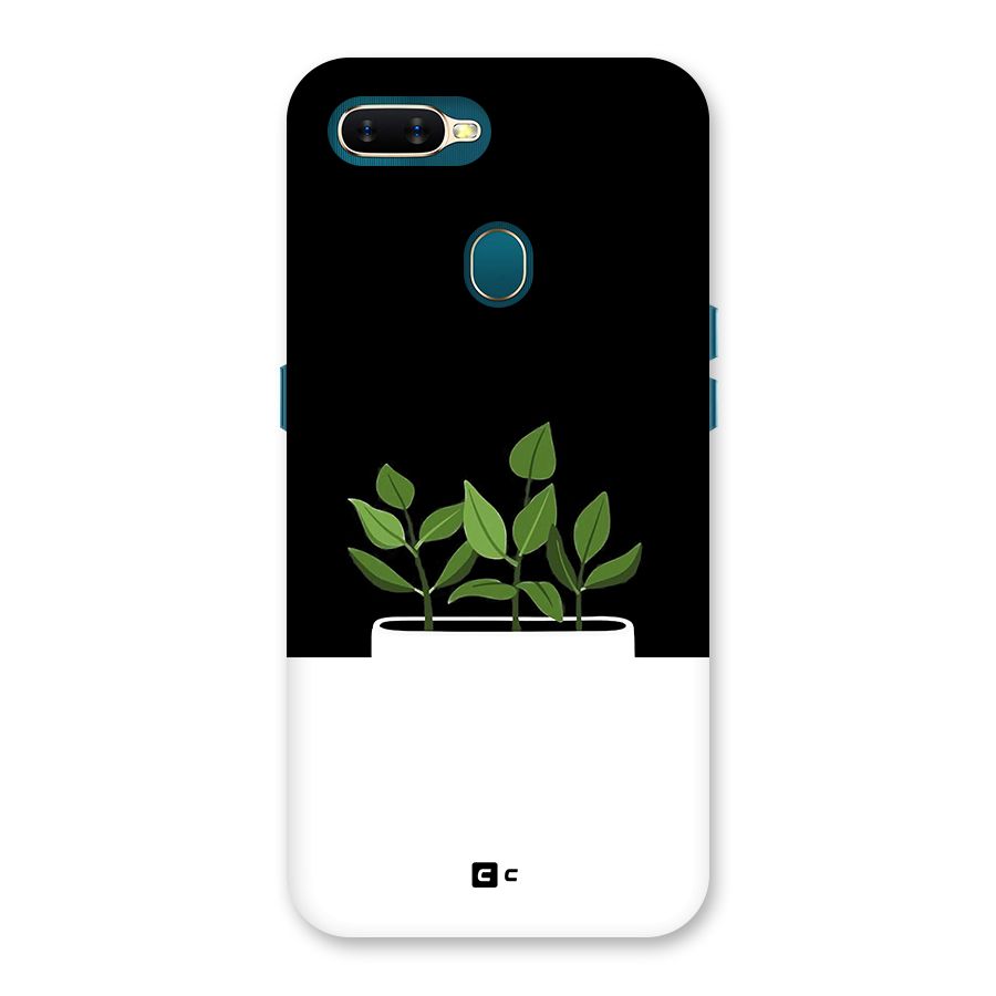 Beautiful Plant Pot Minimalistic Back Case for Oppo A11k