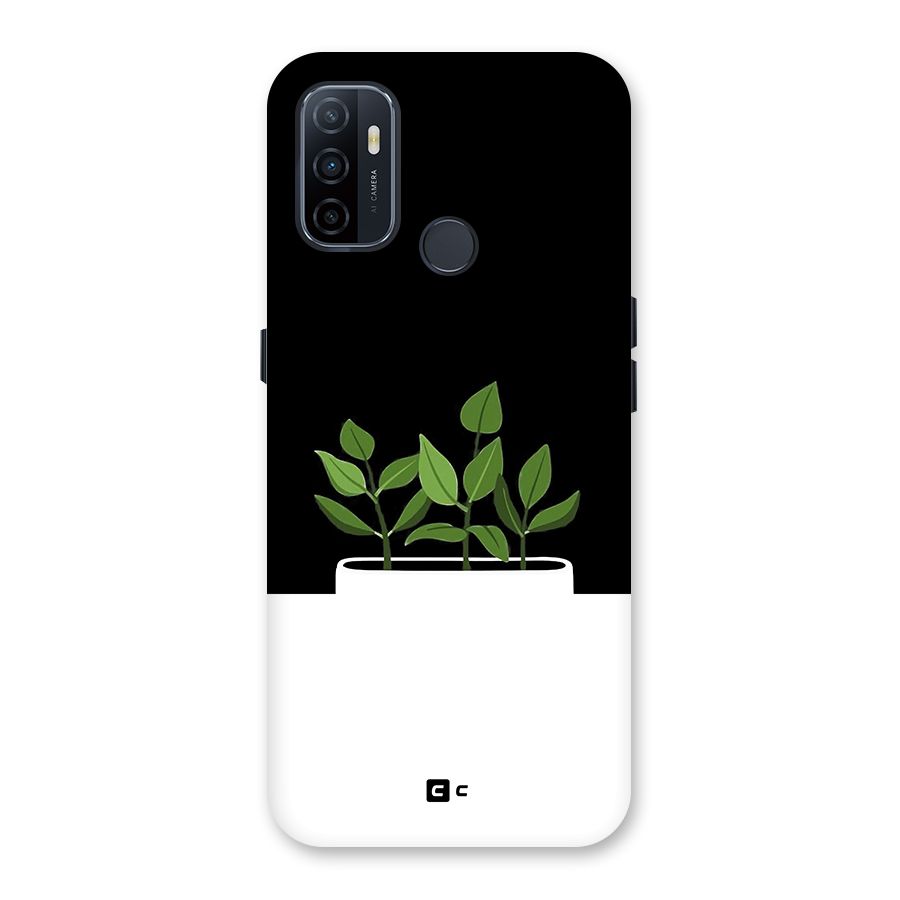 Beautiful Plant Pot Minimalistic Back Case for Oppo A32