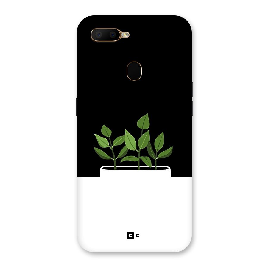 Beautiful Plant Pot Minimalistic Back Case for Oppo A5s