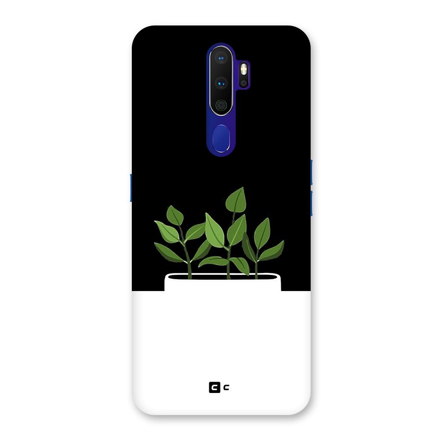Beautiful Plant Pot Minimalistic Back Case for Oppo A9 (2020)
