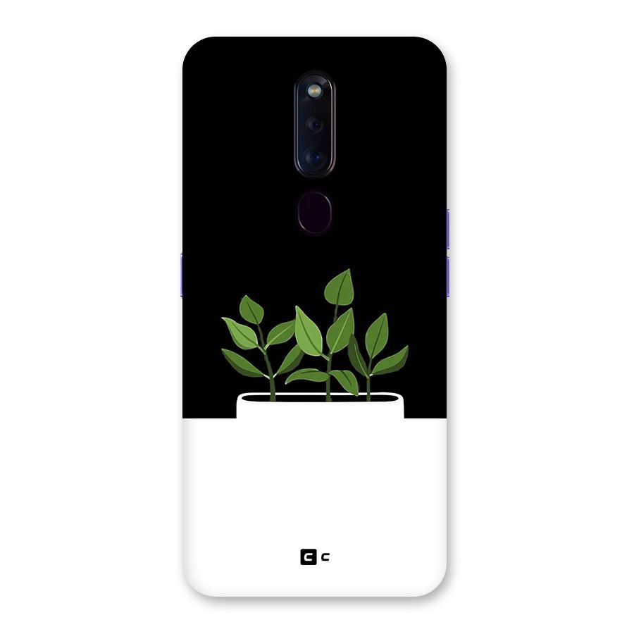 Beautiful Plant Pot Minimalistic Back Case for Oppo F11 Pro