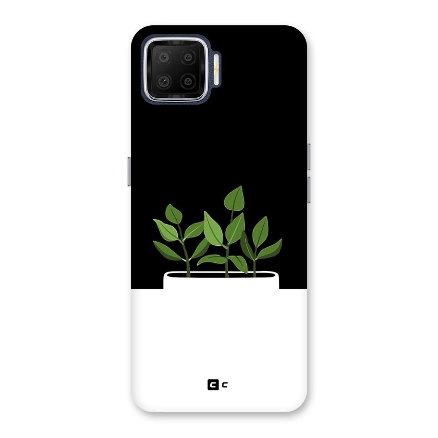 Beautiful Plant Pot Minimalistic Back Case for Oppo F17