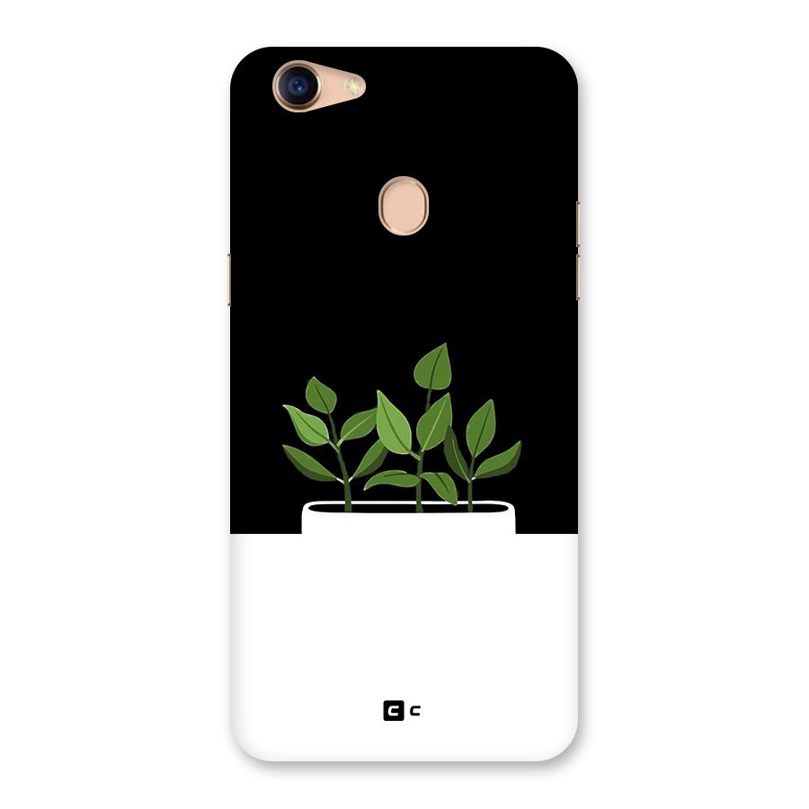 Beautiful Plant Pot Minimalistic Back Case for Oppo F5
