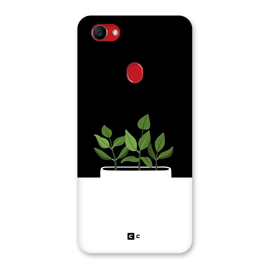 Beautiful Plant Pot Minimalistic Back Case for Oppo F7