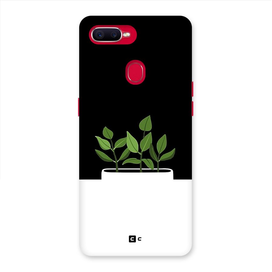 Beautiful Plant Pot Minimalistic Back Case for Oppo F9 Pro