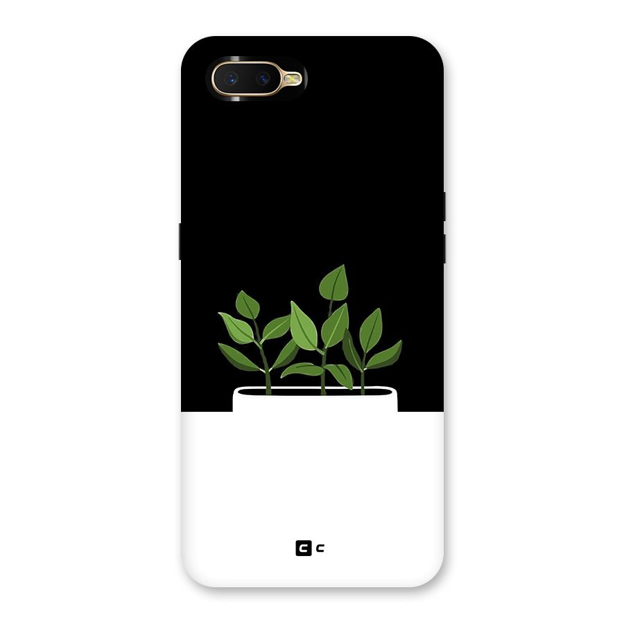 Beautiful Plant Pot Minimalistic Back Case for Oppo K1