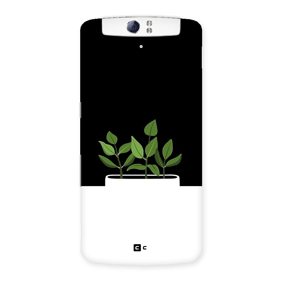 Beautiful Plant Pot Minimalistic Back Case for Oppo N1