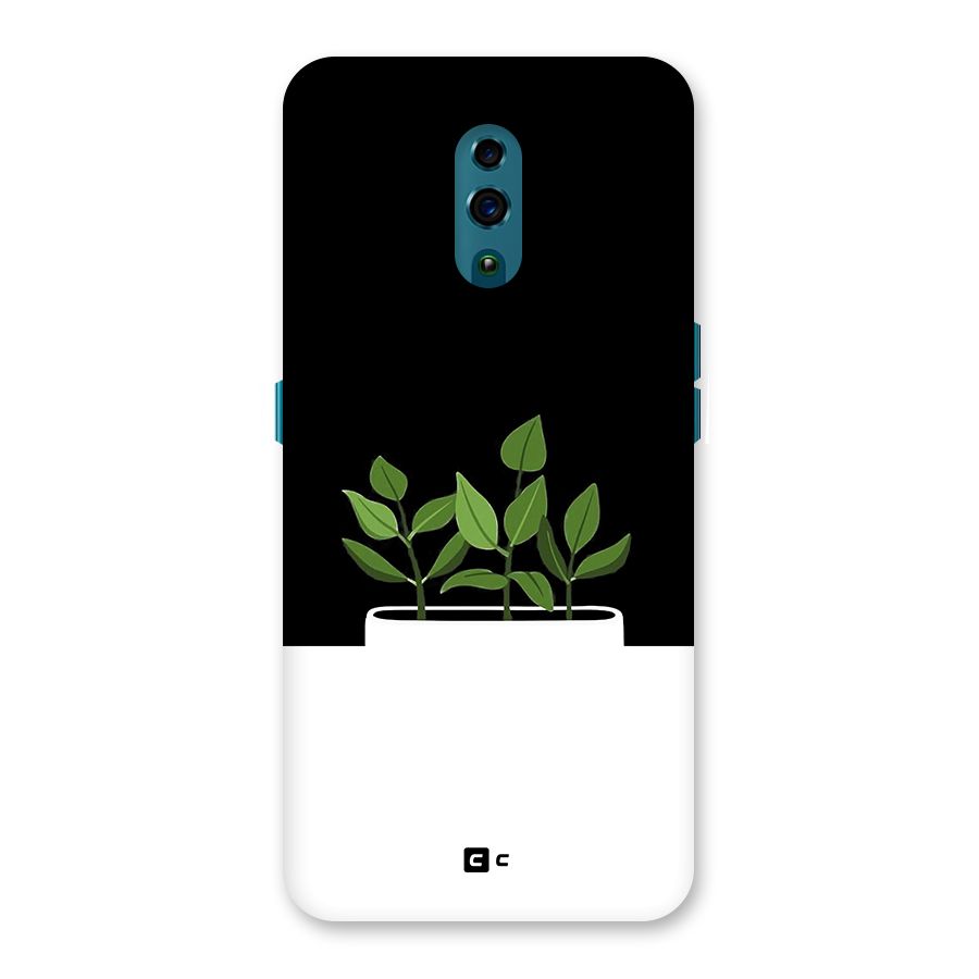 Beautiful Plant Pot Minimalistic Back Case for Oppo Reno