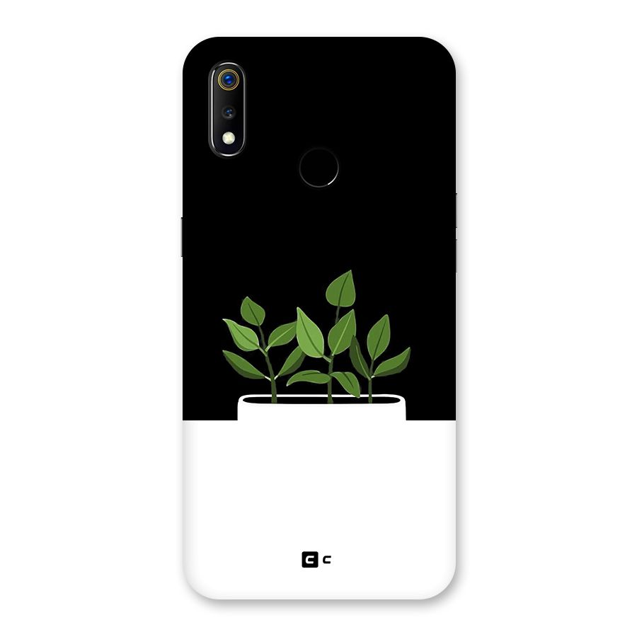 Beautiful Plant Pot Minimalistic Back Case for Realme 3