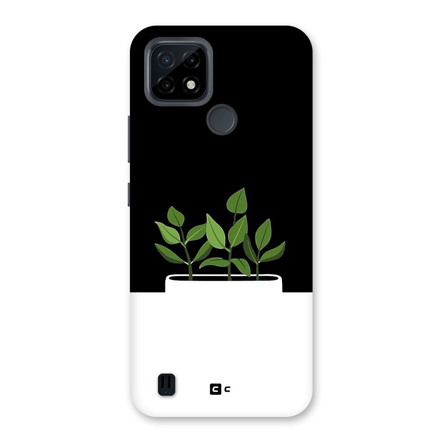 Beautiful Plant Pot Minimalistic Back Case for Realme C21