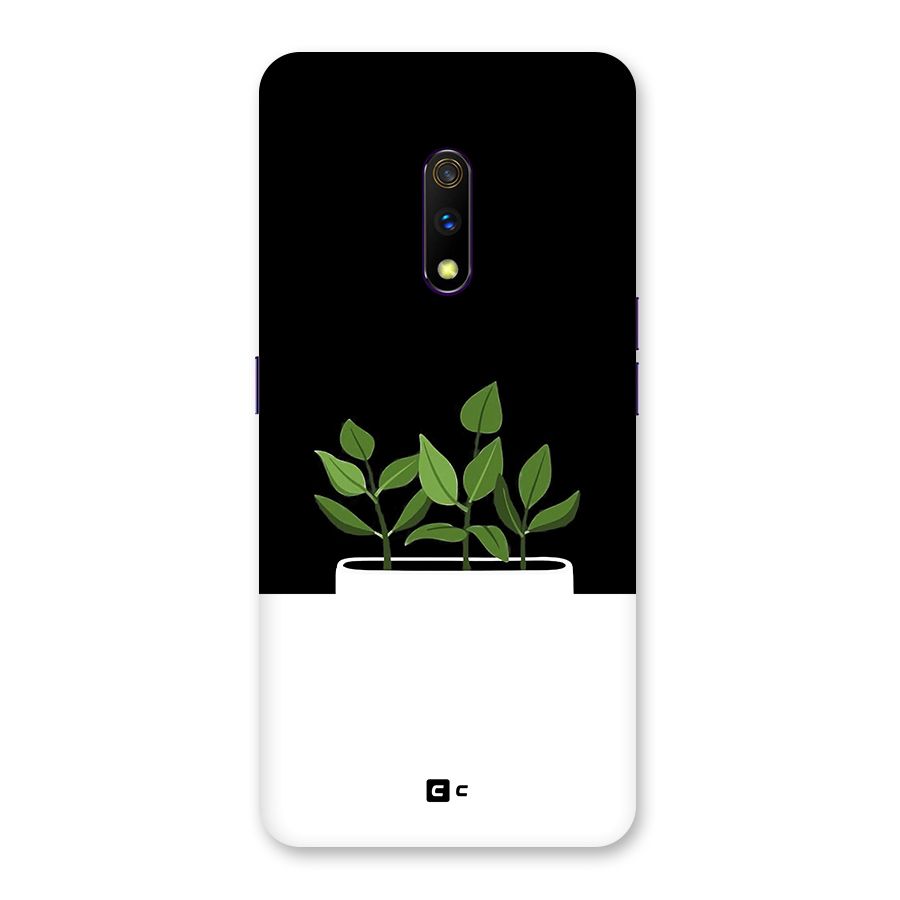 Beautiful Plant Pot Minimalistic Back Case for Realme X