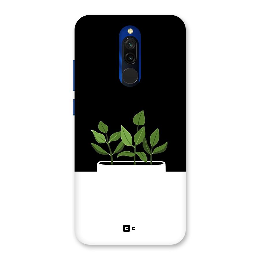 Beautiful Plant Pot Minimalistic Back Case for Redmi 8