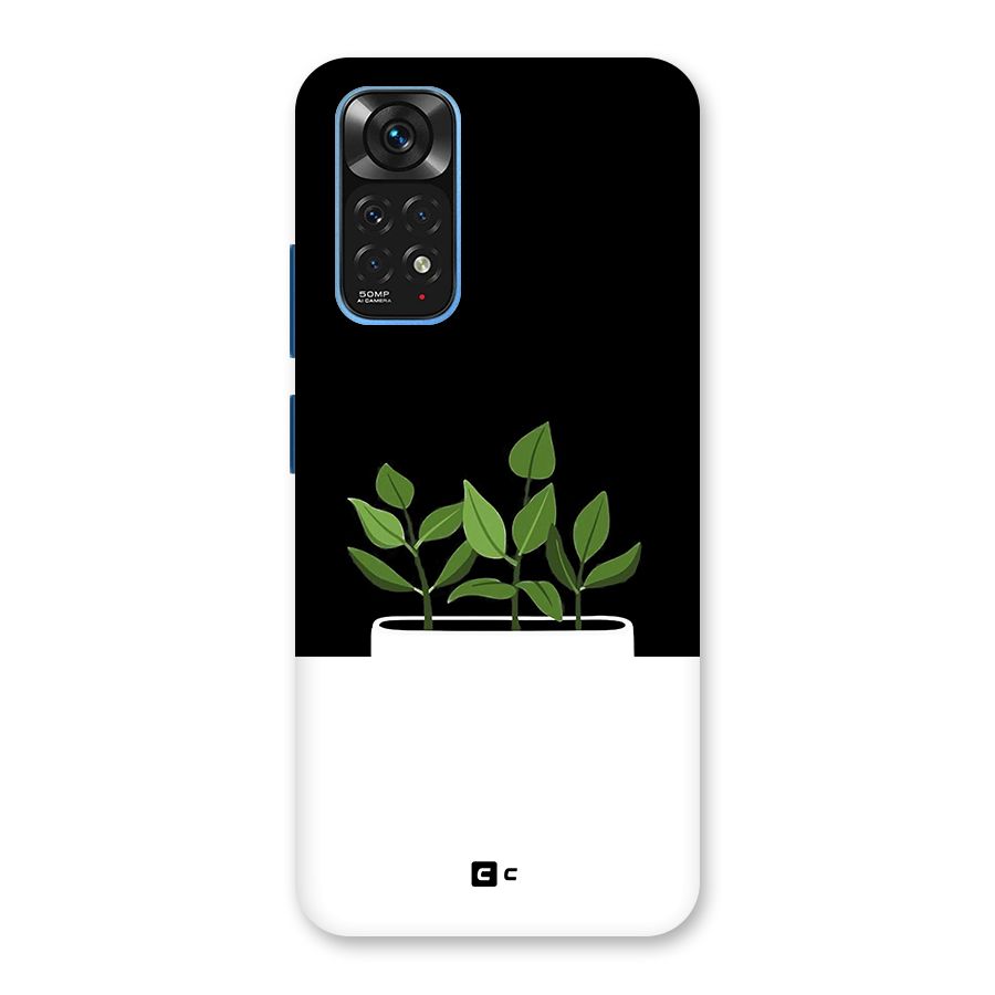 Beautiful Plant Pot Minimalistic Back Case for Redmi Note 11S