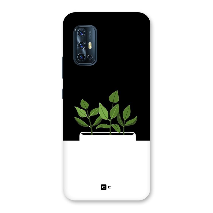 Beautiful Plant Pot Minimalistic Back Case for Vivo V17