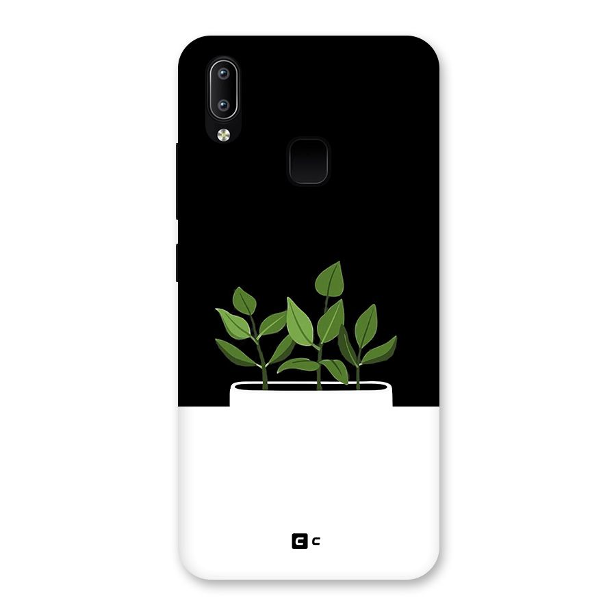 Beautiful Plant Pot Minimalistic Back Case for Vivo Y93