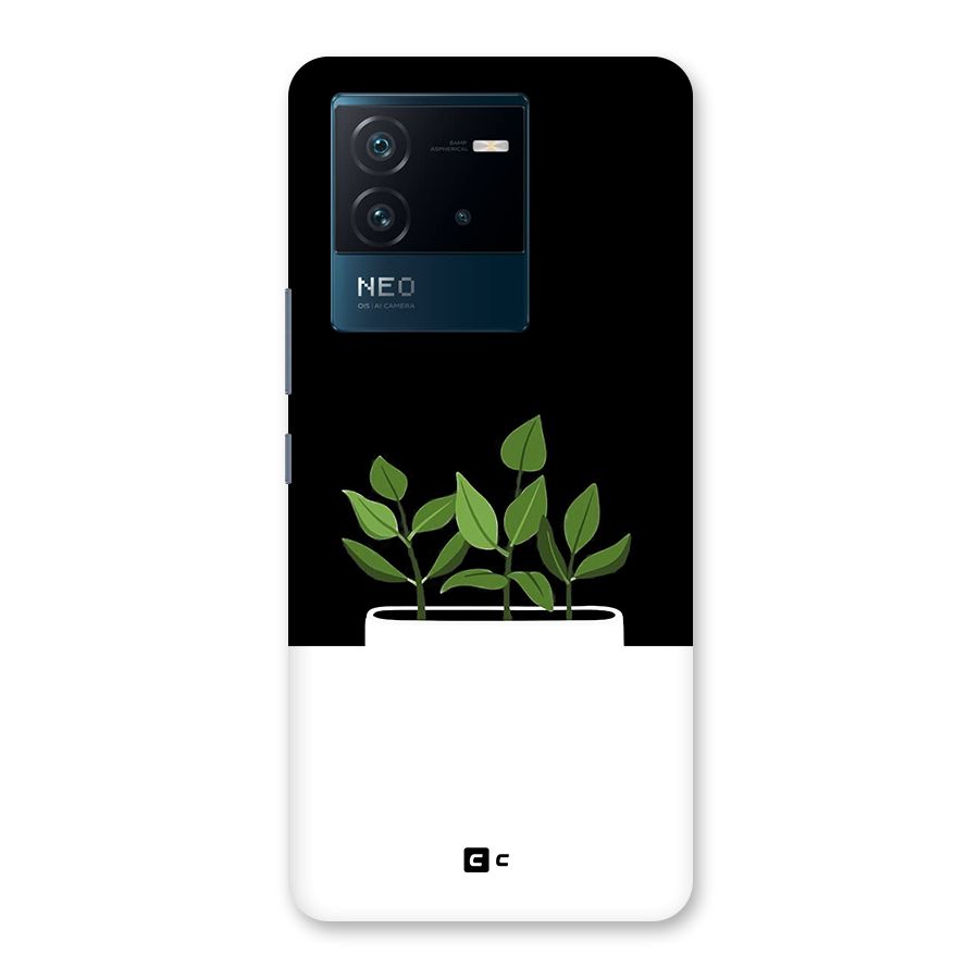 Beautiful Plant Pot Minimalistic Back Case for Vivo iQOO Neo 6 5G