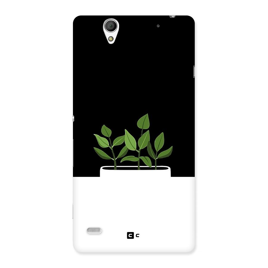 Beautiful Plant Pot Minimalistic Back Case for Xperia C4