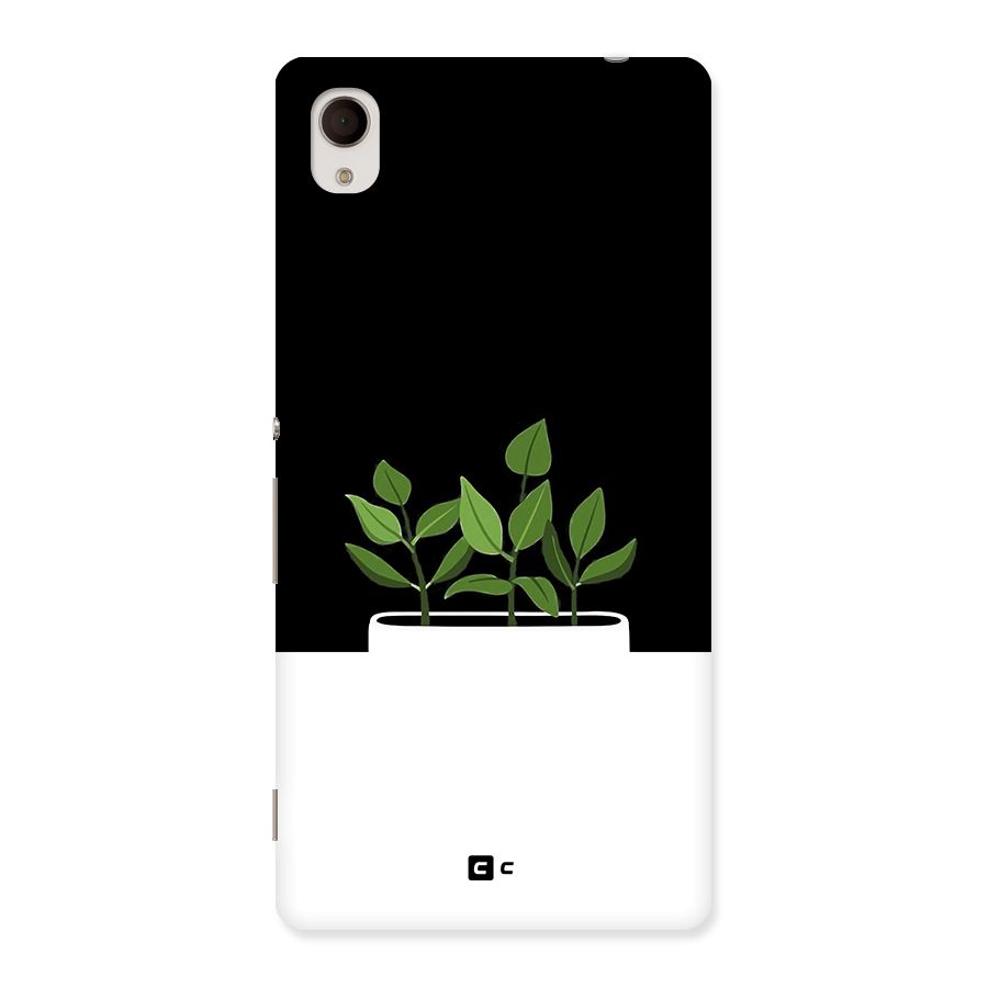 Beautiful Plant Pot Minimalistic Back Case for Xperia M4