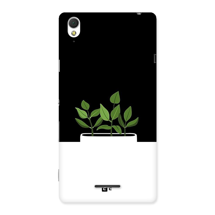 Beautiful Plant Pot Minimalistic Back Case for Xperia T3