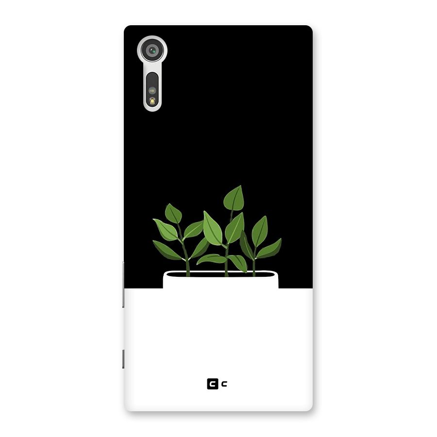 Beautiful Plant Pot Minimalistic Back Case for Xperia XZ