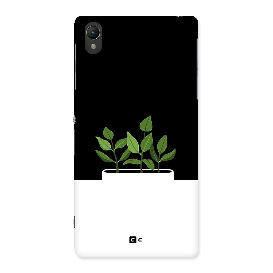 Beautiful Plant Pot Minimalistic Back Case for Xperia Z2