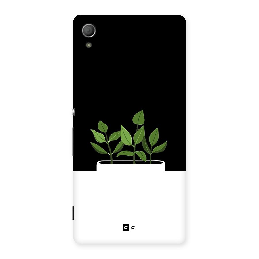 Beautiful Plant Pot Minimalistic Back Case for Xperia Z4