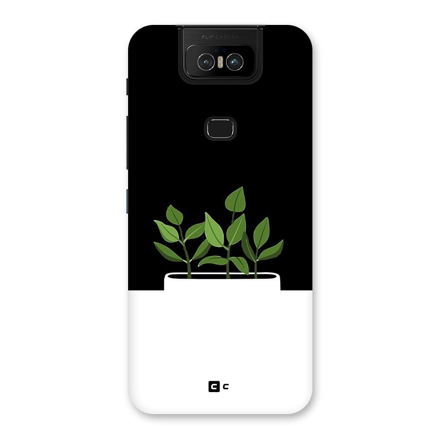 Beautiful Plant Pot Minimalistic Back Case for Zenfone 6z