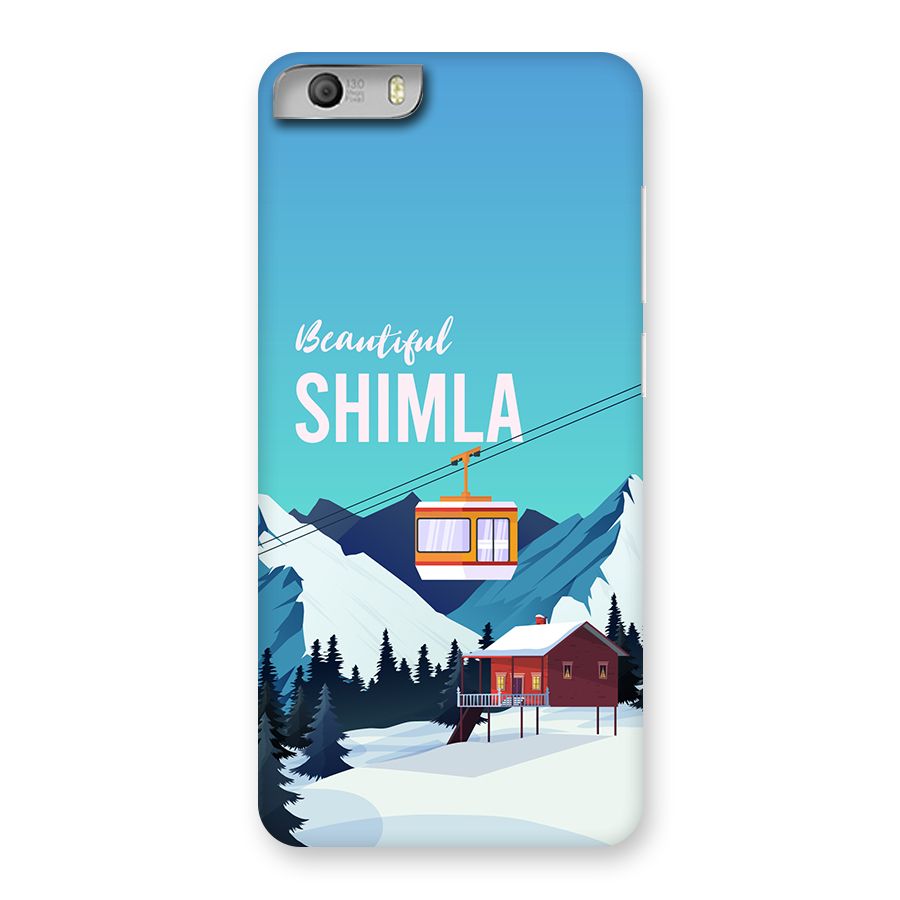 Beautiful Shimla Back Case for Canvas Knight 2