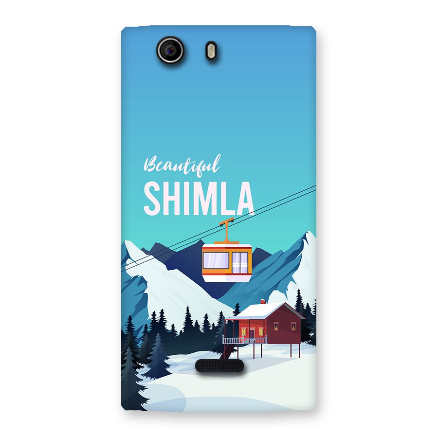 Beautiful Shimla Back Case for Canvas Nitro 2 E311