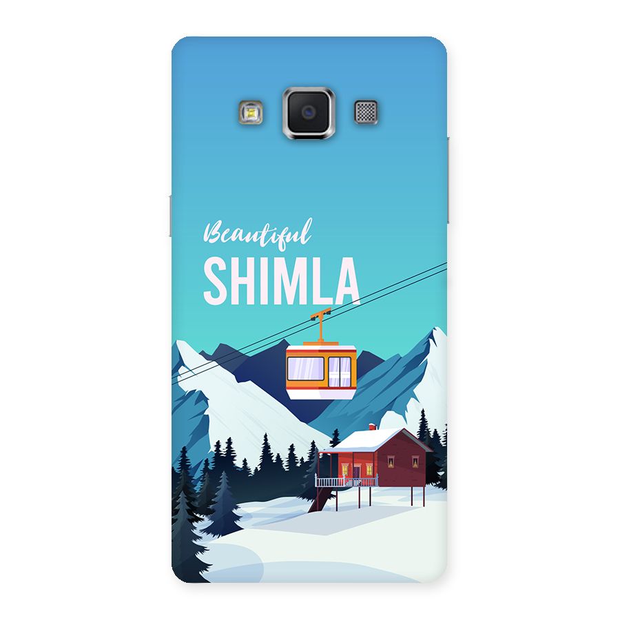 Beautiful Shimla Back Case for Galaxy A5