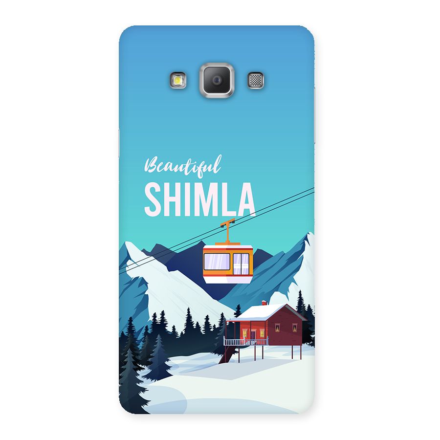 Beautiful Shimla Back Case for Galaxy A7