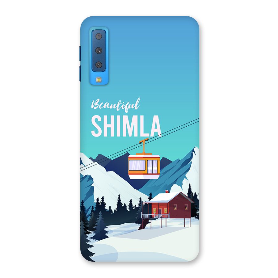 Beautiful Shimla Back Case for Galaxy A7 (2018)