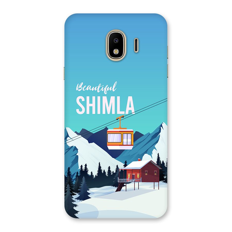 Beautiful Shimla Back Case for Galaxy J4