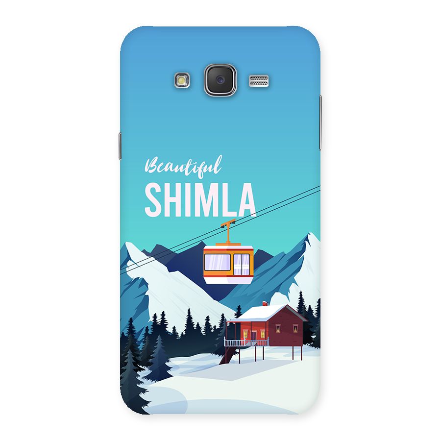 Beautiful Shimla Back Case for Galaxy J7
