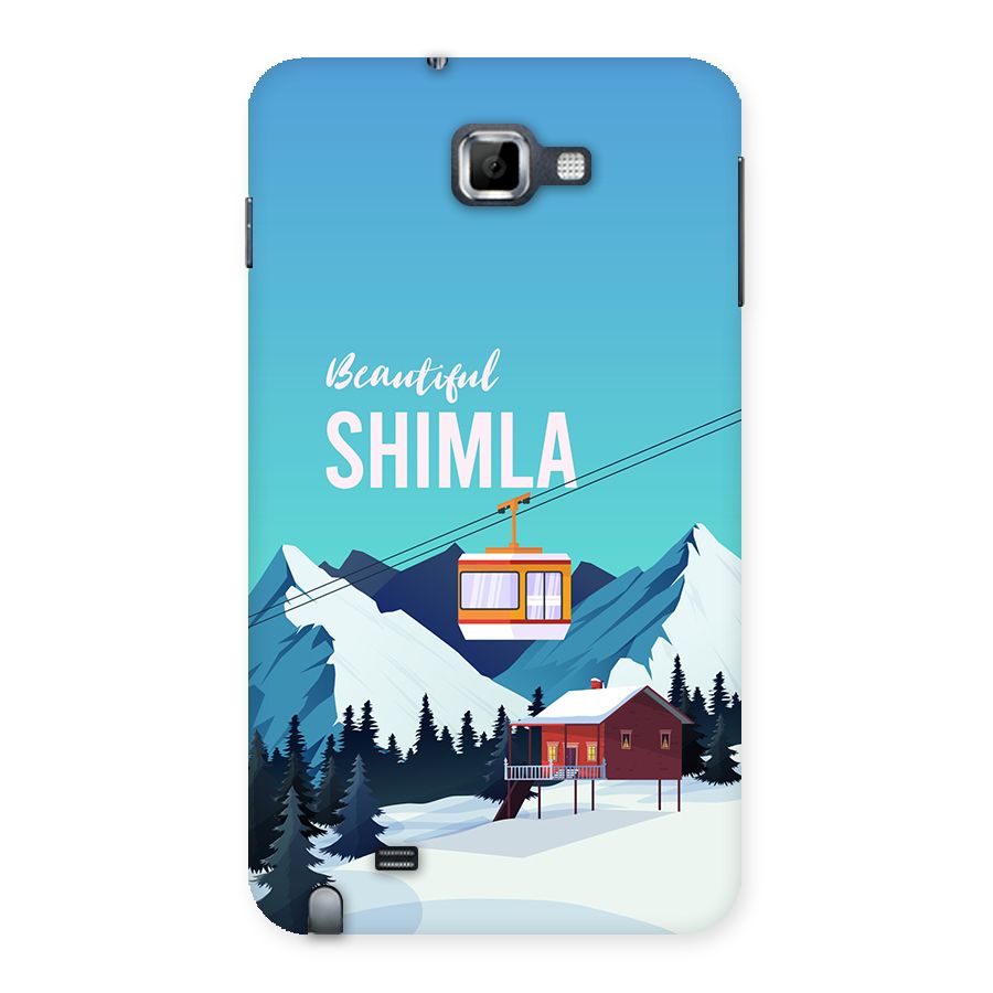 Beautiful Shimla Back Case for Galaxy Note